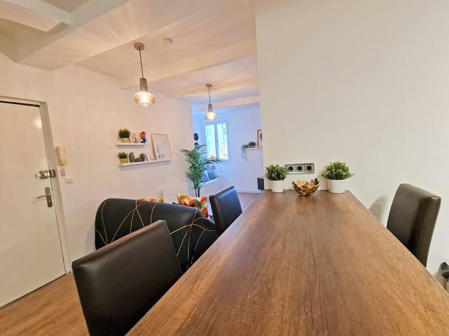 Gregbnb - T2 Design 43M2 - Toulon Est - Wifi Fibre - N2 Bagian luar foto