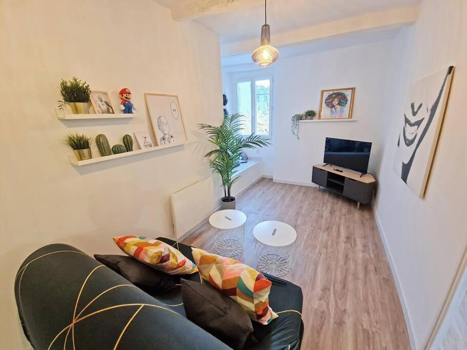 Gregbnb - T2 Design 43M2 - Toulon Est - Wifi Fibre - N2 Bagian luar foto